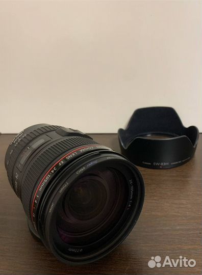 Canon zoom lens EF 24-105 mm f1:4 L IS USM