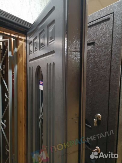 Дверь с терморазрывом (сталь 2мм)
