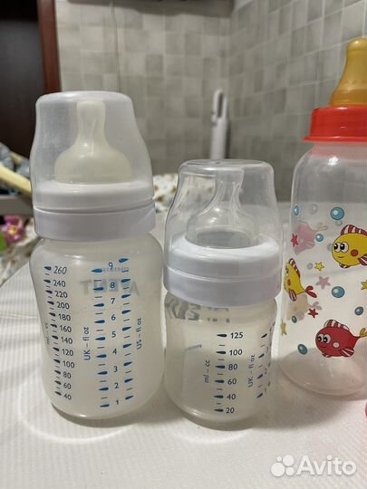 Бутылочка chicco, avent