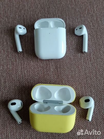 Продам наушники AirPods 2 и 3