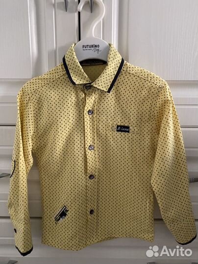 Рубашки для мальчиков 92, 104,110