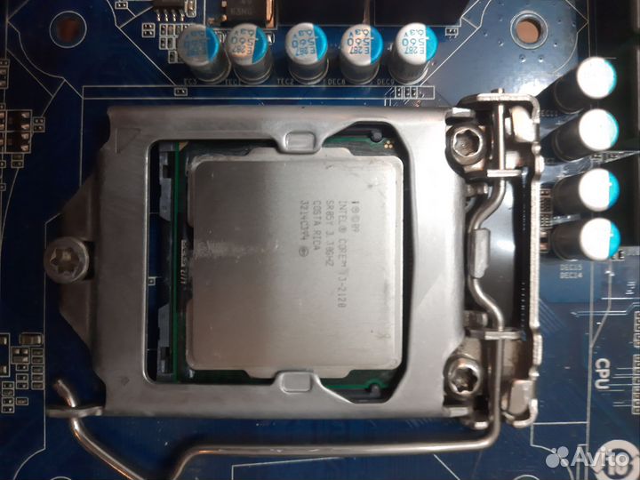 Комплект LGA1155 i3-2120 + GA-H61M-S1 + 4GB DDR3