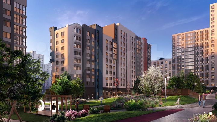 3-к. квартира, 79,1 м², 5/22 эт.