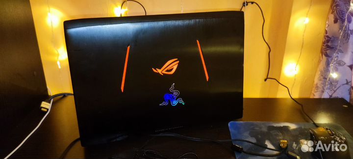 Игрвой ноутбук б/у asus rog gl502 vs