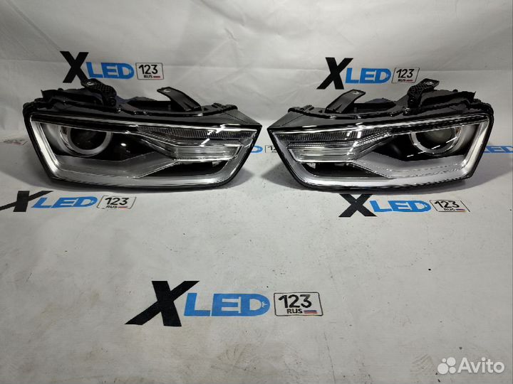 Фара правая левая Audi Q3 16-18 рест ксенон в сбор