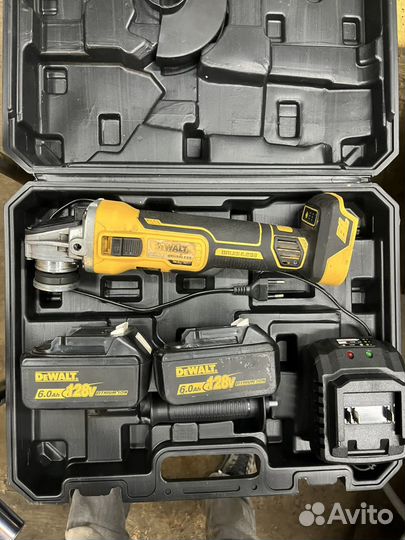 Ушм болгарка 125 аккумуляторная dewalt