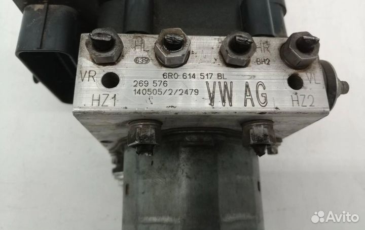 Блок абс 6R0614517BL Seat Ibiza IV (6J,6P) 2008 - 2017 года