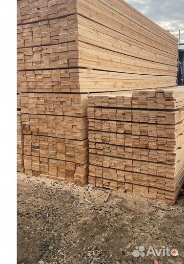 Пиломатериал Доска обрезная Брус