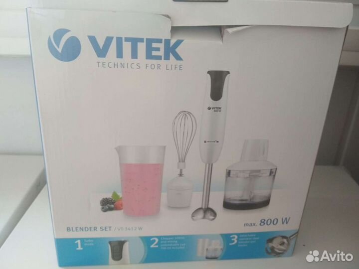 Запчасти погружного блендера vitek 3412 vt