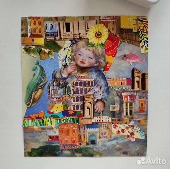 Коллаж картина