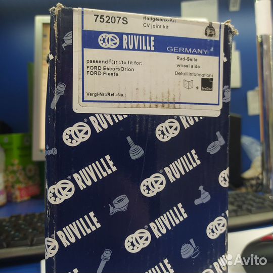 Шрус наружный ford escort/fiesta/orion 1.4-1.8 90