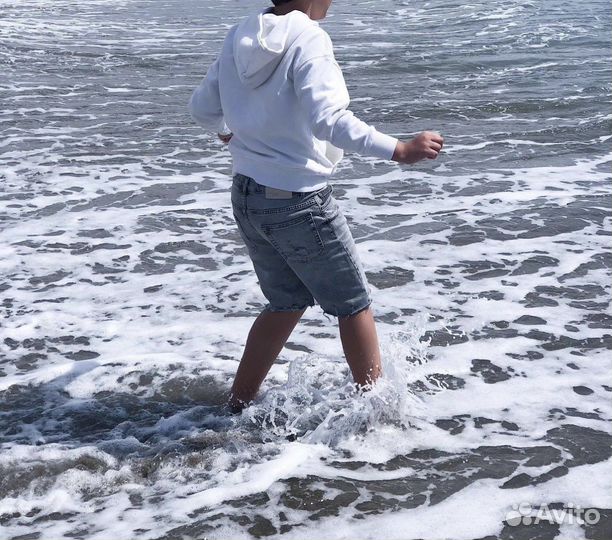 Шорты джинсовые рост 152 и худи Zara рост 140