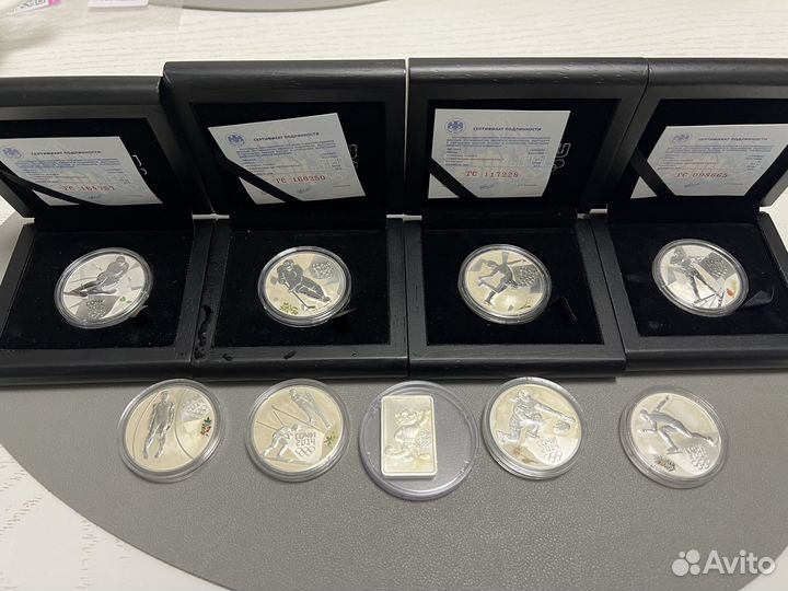 Серебряные монеты россии