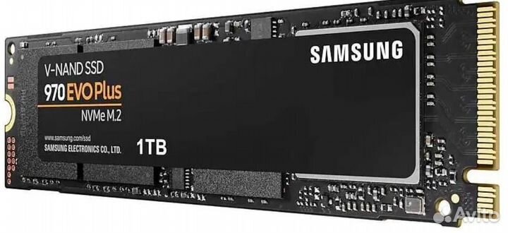 SSD накопитель Samsung 970 EVO Plus 1тб M.2 2280