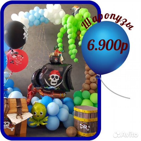 Воздушные шары. Фотозона для праздника