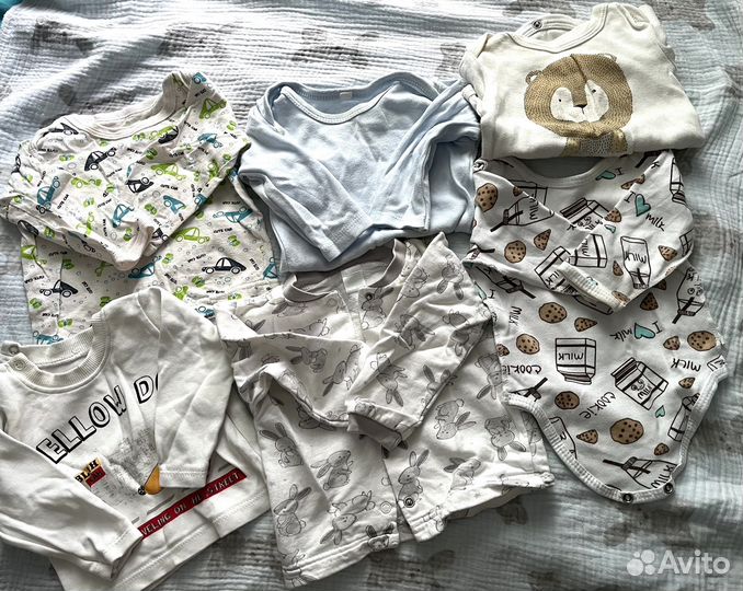 Одежда пакетом для мальчика 62