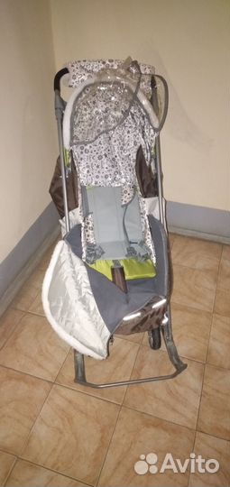 Детские санки коляска бу