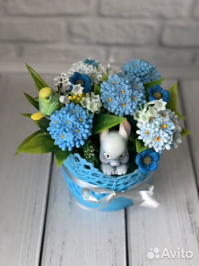 Букет из мыла