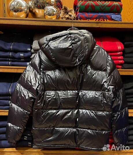 Пуховик polo ralph lauren черный