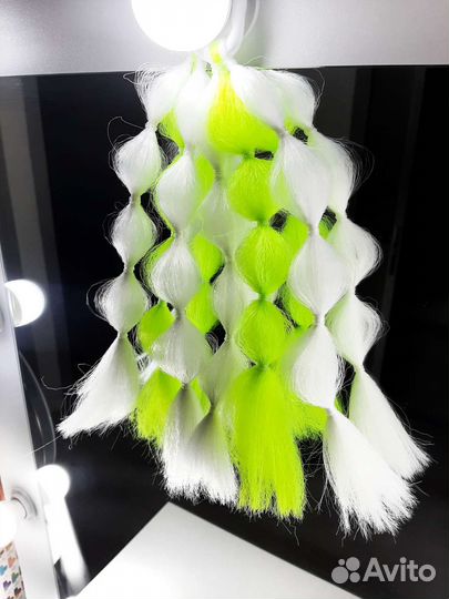 Комплект детских резинок афрорезинка для волос