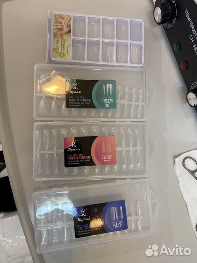 Типсы, верхние формы и гель-лаки