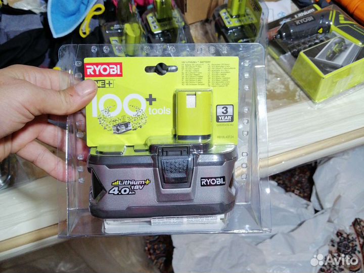 Ryobi.Акумулятор 4 ампера