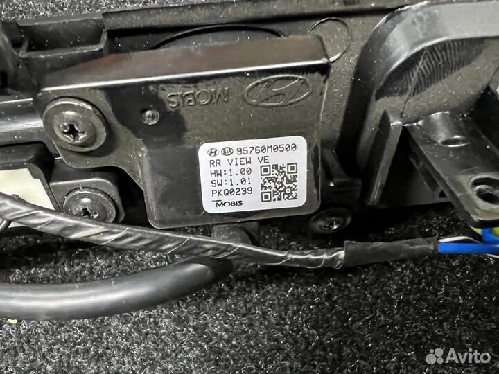 Камера заднего вида Hyundai Creta с молдингом