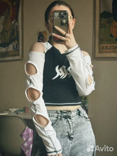 Кофта y2k женская