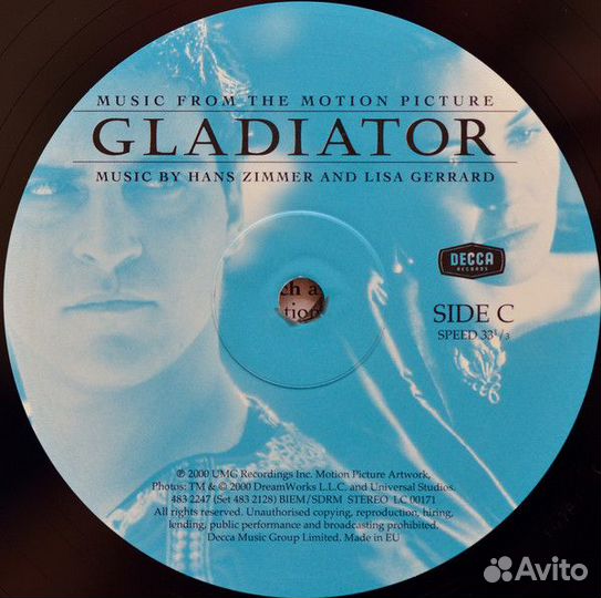 Виниловая пластинка Various Artists, Gladiator (Or
