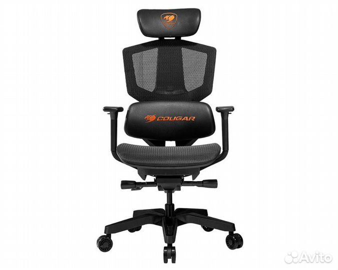 Кресло компьютерное игровое Cougar argo One Black