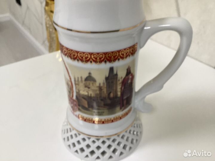 Кружка пивная Prague новая