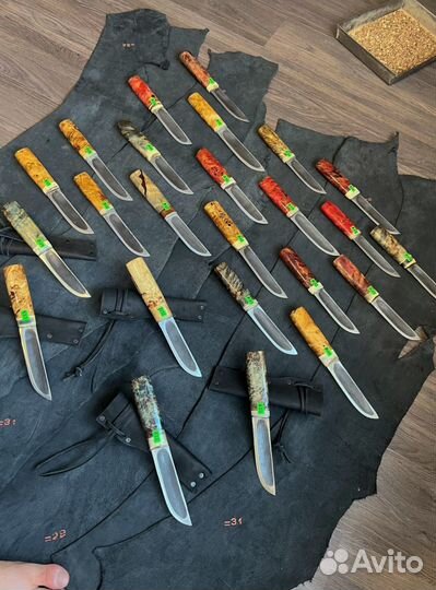 Ножи кованне ручной работы 110Х18Ш