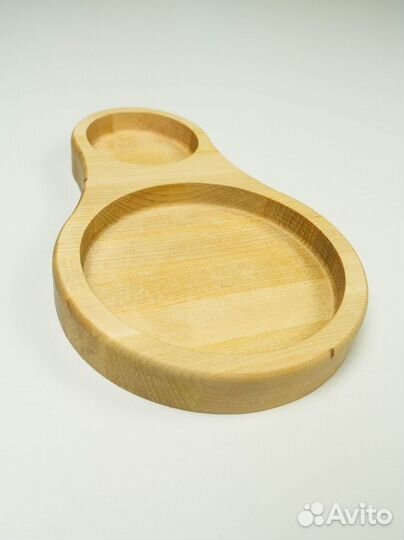 Детские деревянные тарелочки