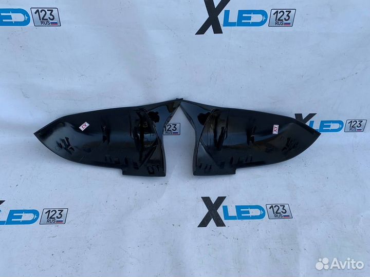 Накладки на крышки зеркал BMW 1 F20 M глянец