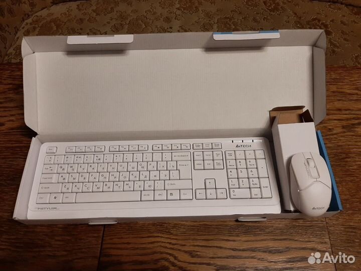 Комплект (клавиатура+мышь) беспроводные