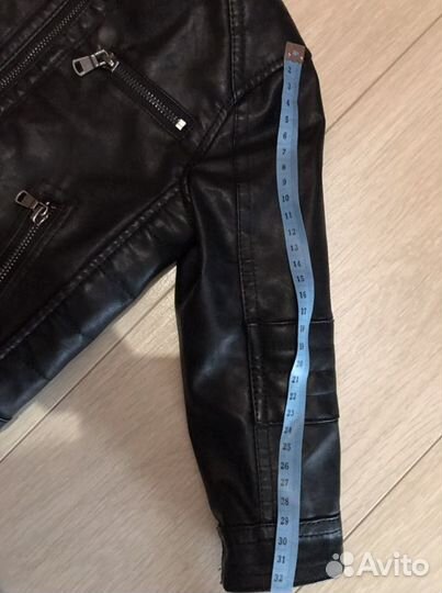 Куртка кожзам HM на 2-3 года