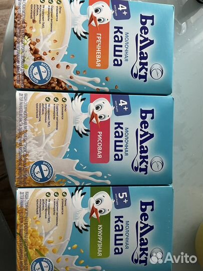 Детские каши молочные