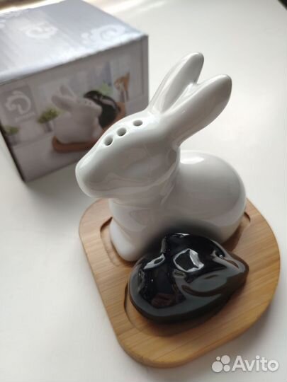 Набор для специй Зайцы, 2 предмета