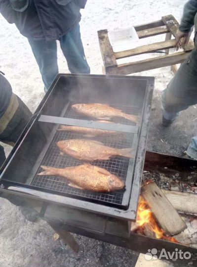 Коптильня горячего копчения