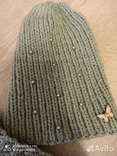 Шапочка и Снуд Новые Ручная работа