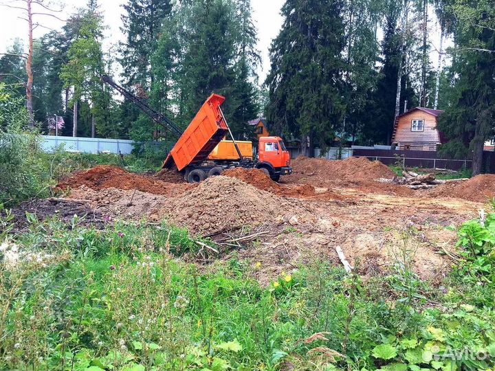 Грунт на поднятие участка
