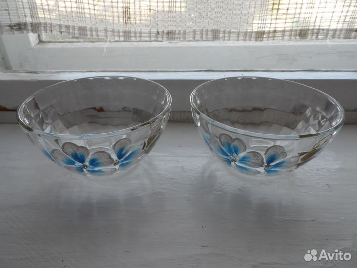 Салатник белый средний. Набор 2 шт. D15см