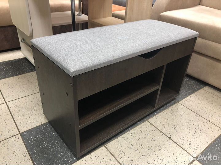 Обувница с откидным верхом