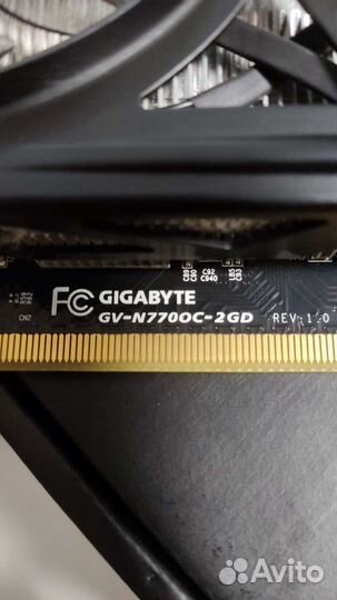 Видеокарта gtx n770 oc-2gd