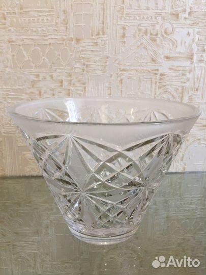 Ваза хрустальная СССР