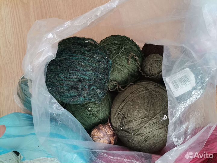 Нитки, махер, шерсть, акрил