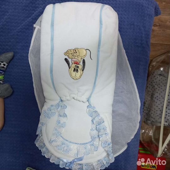 Конверт на выписку для мальчика осень