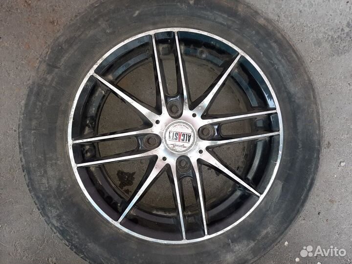 2 колеса r15 4 на 114,3 alcasta диски