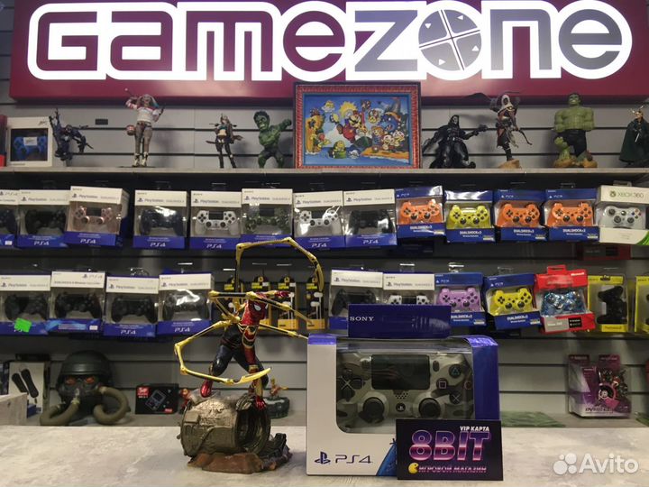 NeW Джойстик PS4 GraY + наушники Samsung Galaxy