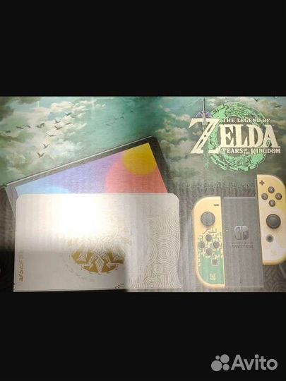 Новая Nintendo Switch Oled Zelda Edition